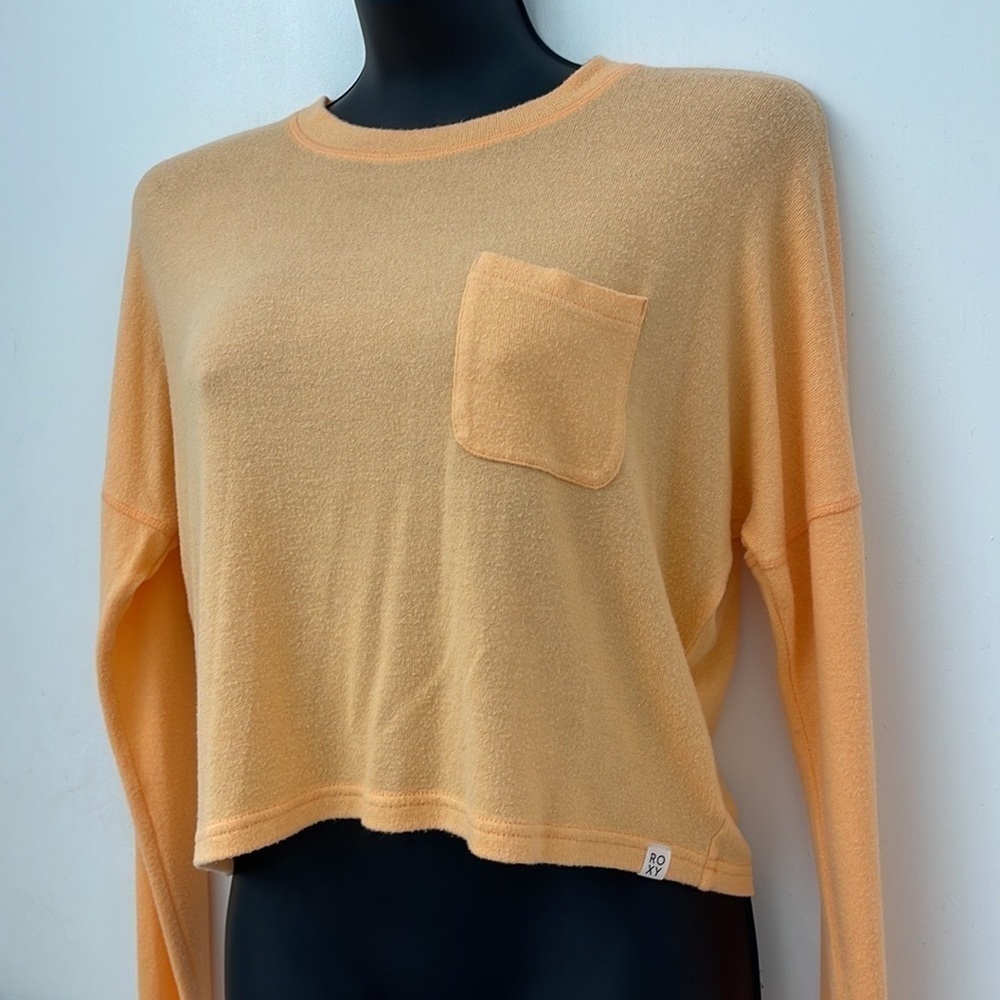 Roxy Orange Long Sleeve Tee